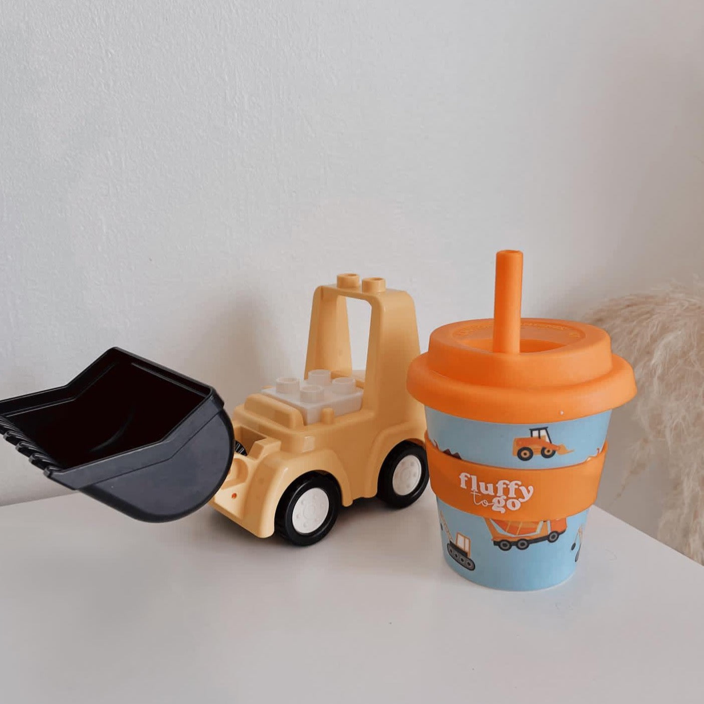 ALL ABOUT CONSTRUCTION FLUFFY CUP