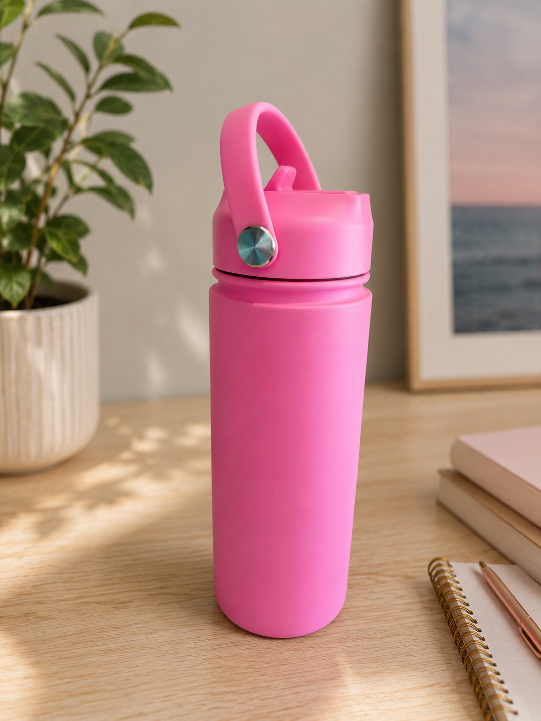 Bubblegum- 550ml Water Bottle