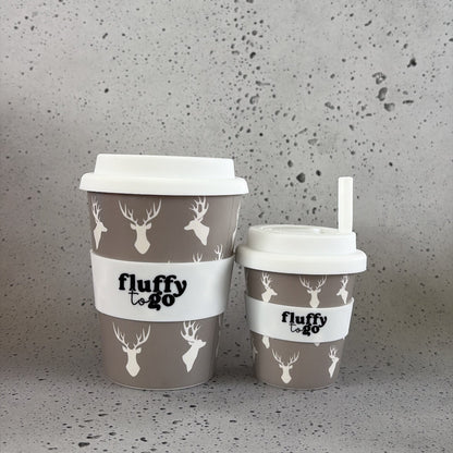 DEER HEAD COFFEE CUP