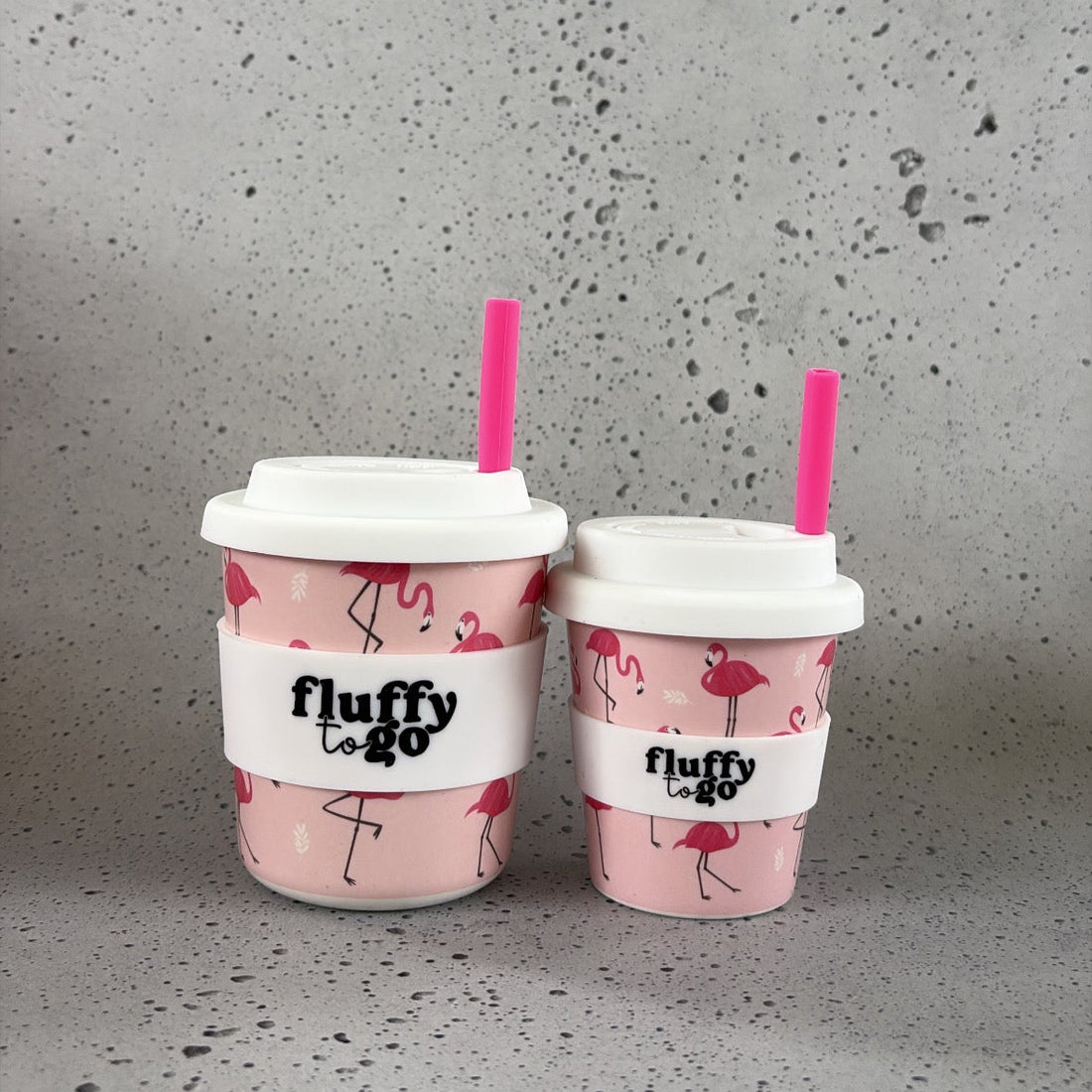 FLAMINGO FLUFFY CUP