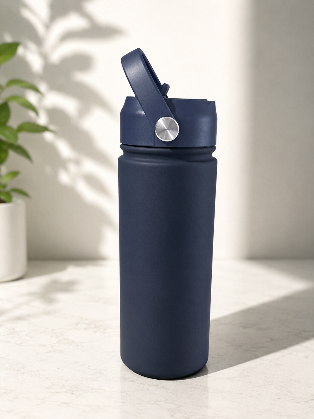 Navy- 550ml Water Bottle